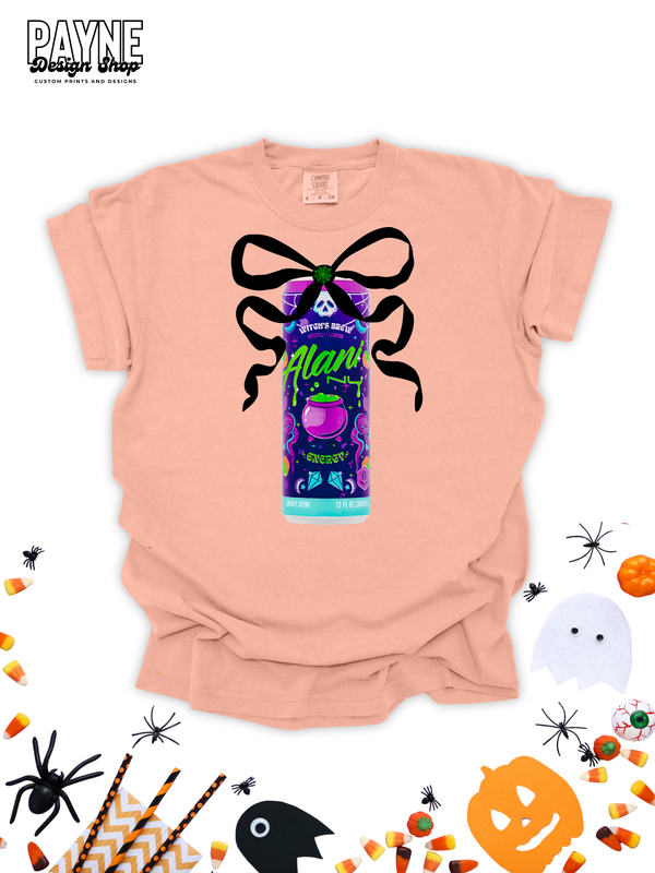 Halloween Bow Energy Drink T-Shirt