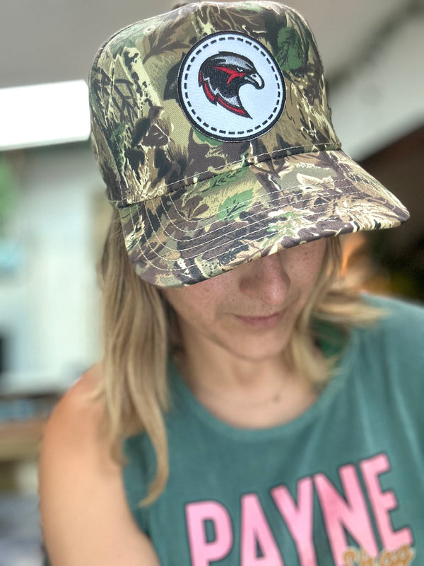 Blackhawk Logo Canvas Trucker Hat