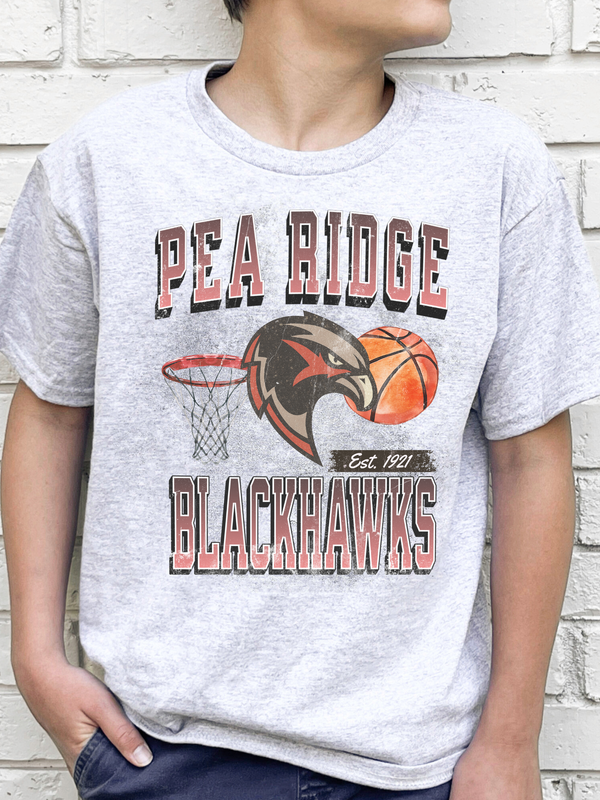 Retro Pea Ridge Blackhawks