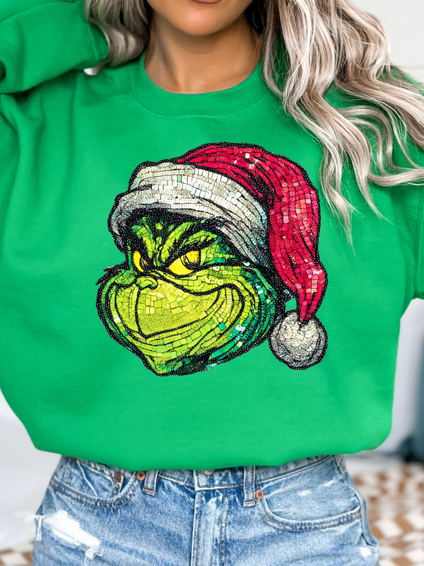 Faux Sequin Christmas