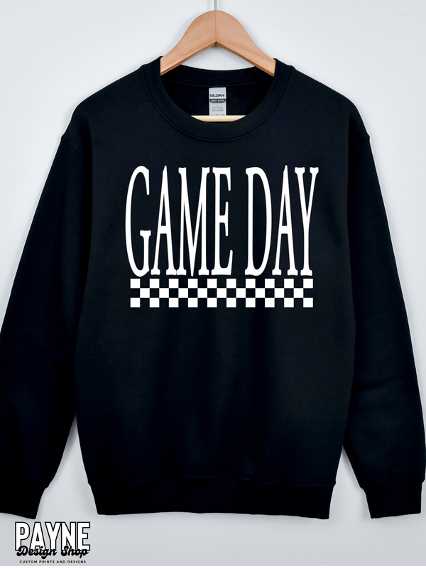 Checkered Game Day Sweatshirt