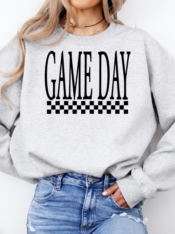 Checkered Game Day Sweatshirt