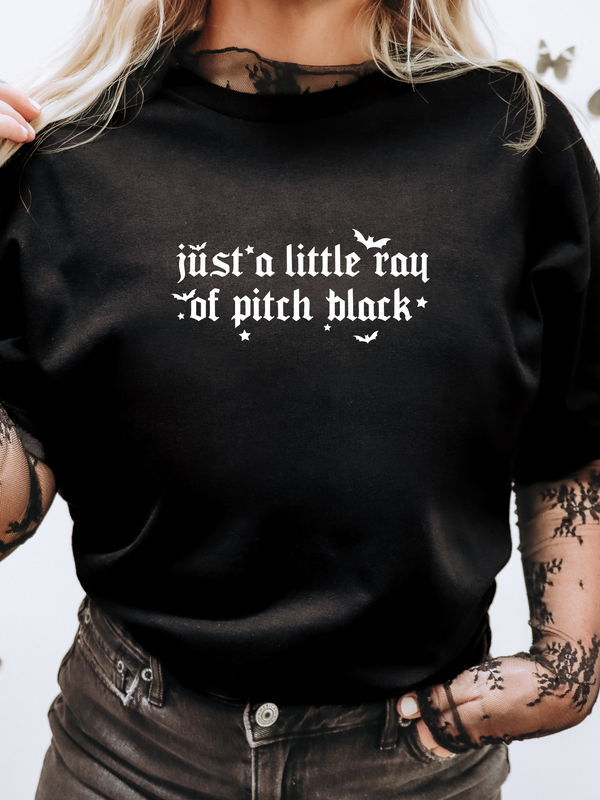 Just a Little Ray of Pitch Black