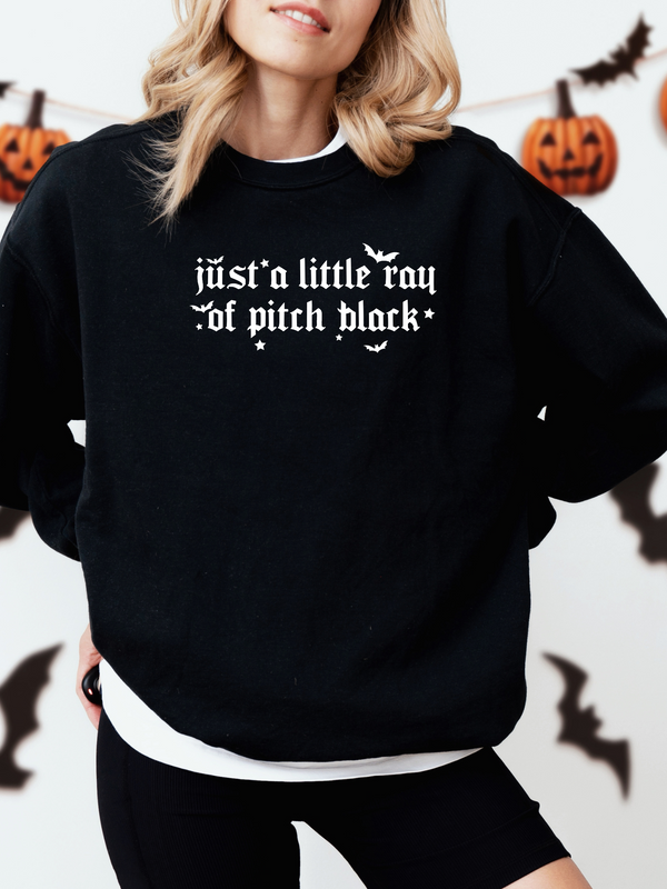 Just a Little Ray of Pitch Black