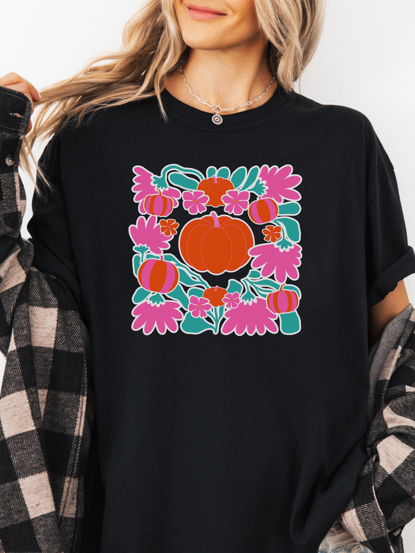 Floral Pumpkin